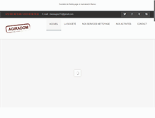 Tablet Screenshot of nettoyagemarrakech.com